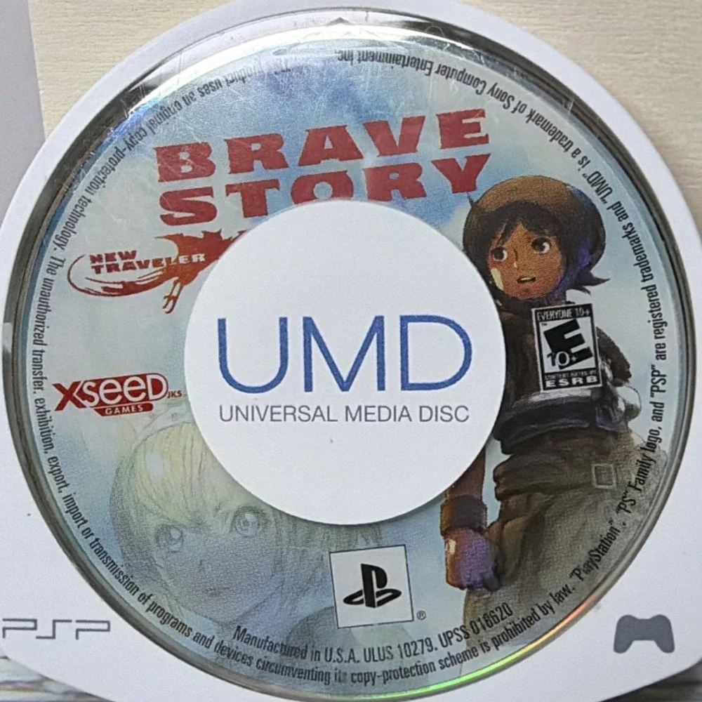 Sony PSP UMD Game Lot: ATV, GTA Vice City, Brave Story & 300 - Very Clean T&W